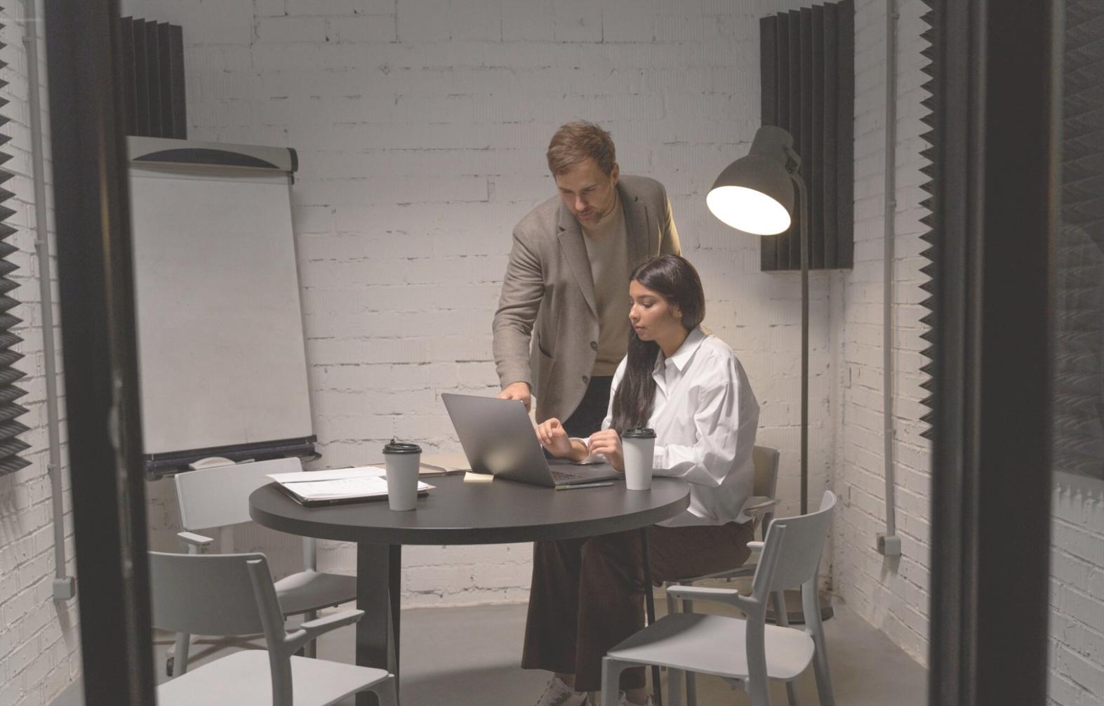 Ambiente del salone durante le sessioni di formazione pratica